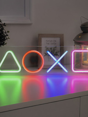Playstation Neon Light like new, USB powered