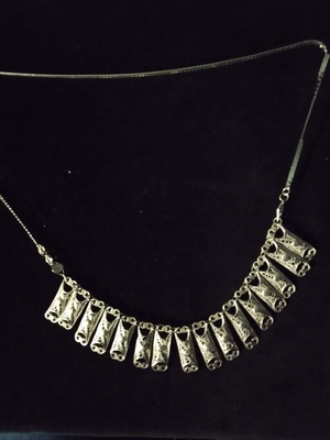 Gianniotiko filigran necklace used