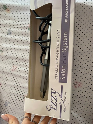 Hair straightener and curler used, excellent condition