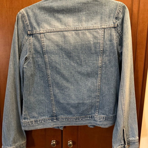 Denim jacket teen used, size 152, blue