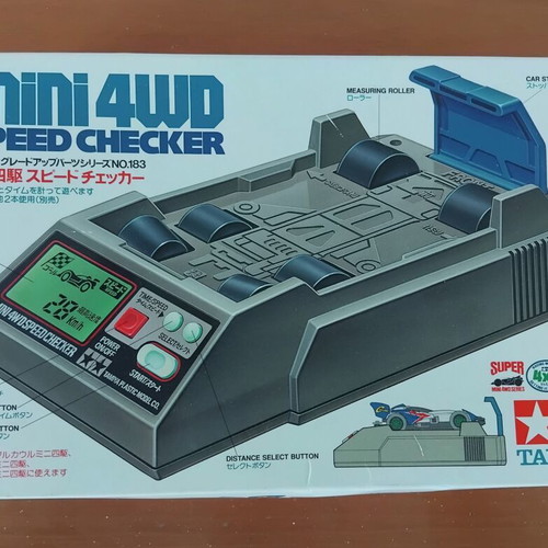 Tamiya Mini 4WD Speed Checker vintage tool