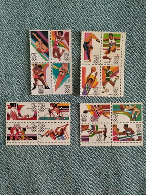 Vintage Olympic Games USA 1984 stamps like new