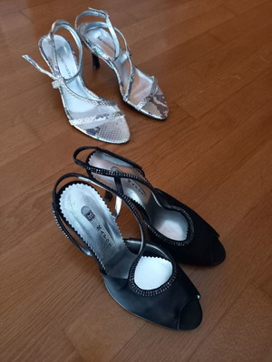 2 Pairs of Maros and Moschoutis Pumps Size 36 New