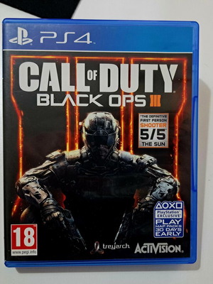 Call of Duty Black Ops III PS4 game