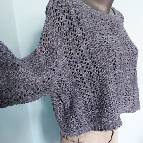Stradivarius melange cotton pullover used, universal size