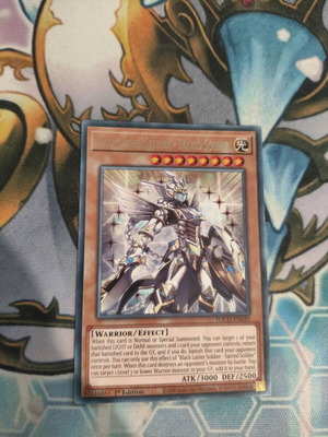 Black Luster Soldier - Sacred Soldier Yu-Gi-Oh! card like new