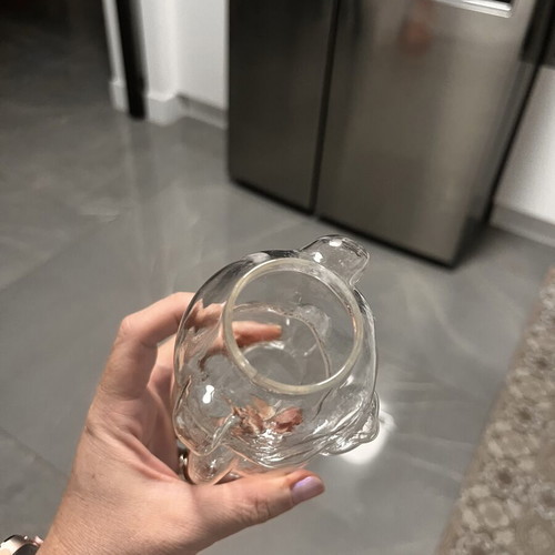 Glass bear for children like new