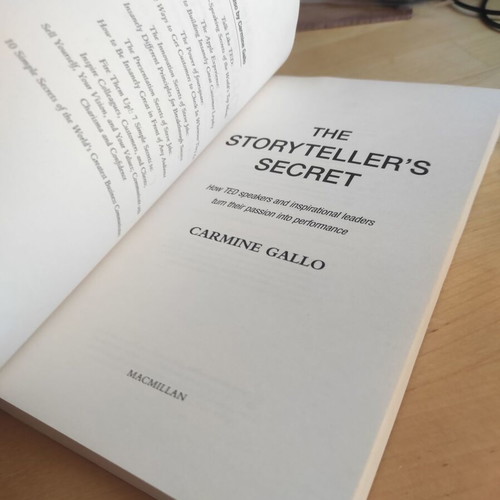 The Storyteller's Secret book used, English