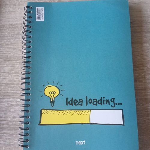 Next spiral notebooks B5 size, pack of 2, 70 sheets