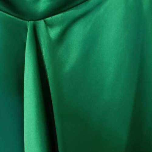 Zara skirt new, green with asymmetric hem size M