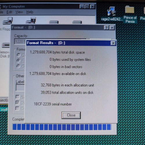 Western Digital Caviar 21200 1.2GB IDE used