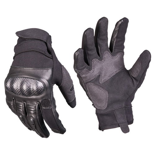 Mil-Tec Gen. II Tactical Leather Gloves Black Size L New