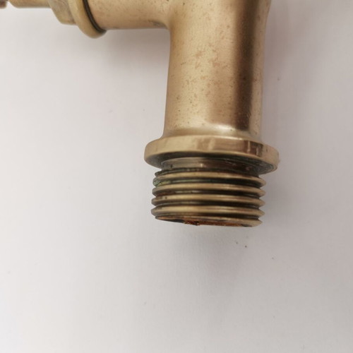 Garden faucet used 1/2 inch with hose outlet