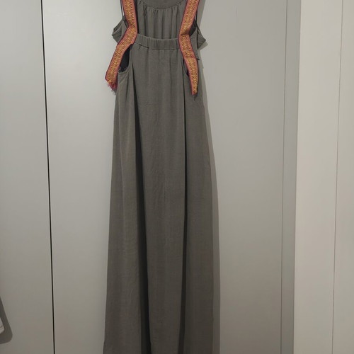 BSB dress medium size khaki with lining and cut outs like new