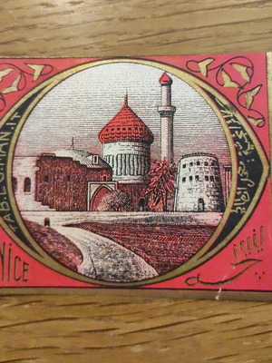 T.E.M.I Jenice cigarette pack label used, Rhodes