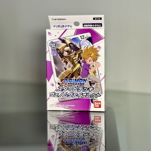 Digimon Card Game Venomous Violet ST-6 Starter Deck new, sealed