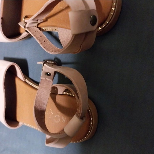 Suede lilac sandals like new, size 38