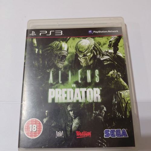 Aliens vs Predator PS3 game used, action shooting