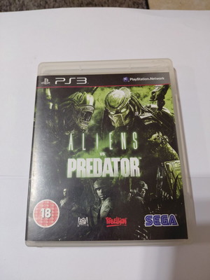 Aliens vs Predator PS3 game used, action shooting