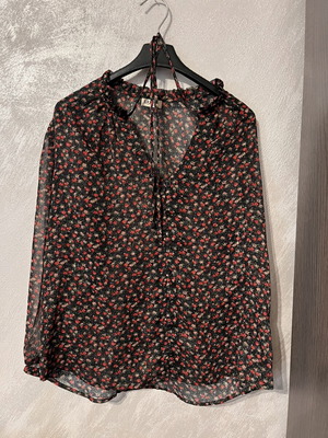 Liu Jo women's shirt like new, thin, black, size S