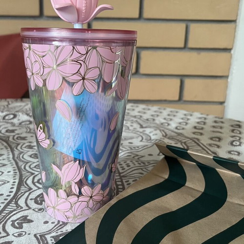 Starbucks Cherry Blossom Sakura Cold Cup 2025 473ml new, limited edition