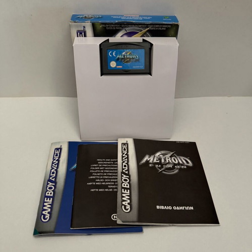 Metroid Fusion Game Boy Advance used, complete PAL EUR package