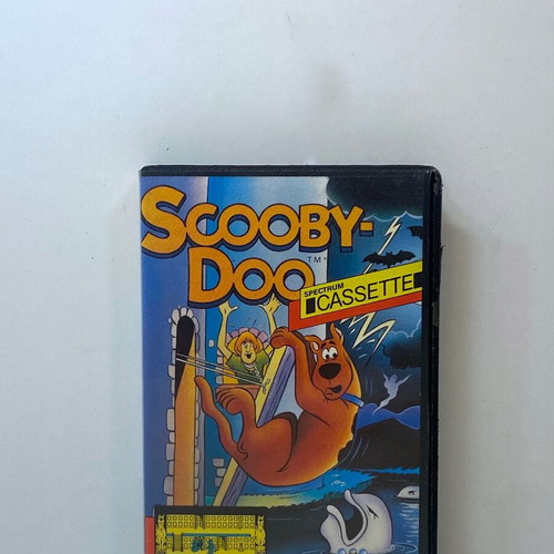 Scooby Doo 1986 Spectrum ZX tape cassette used, boxed with manual