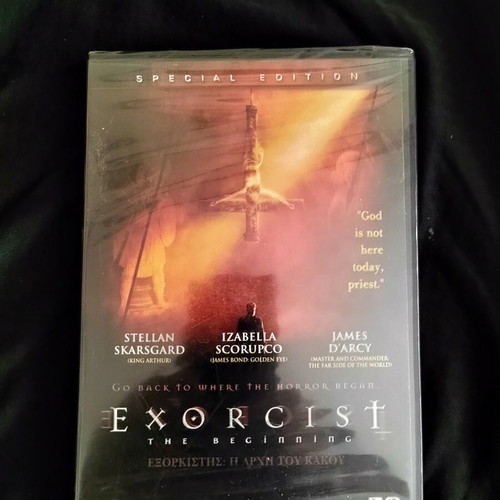 Exorcist: The Beginning DVD special edition new, with Greek subtitles