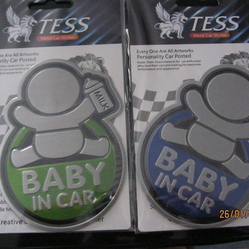 Stickers new, set of 2 pieces with various designs
