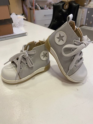 Baptism shoes new leather for boy size 19