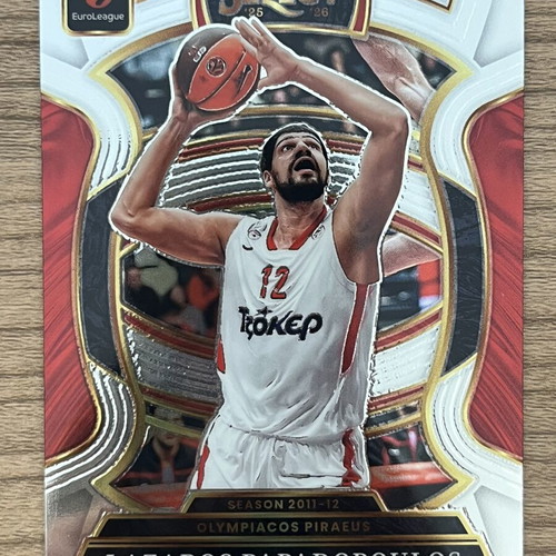 2025-26 Panini Select Euroleague Basketball Card Lazaros Papadopoulos like new