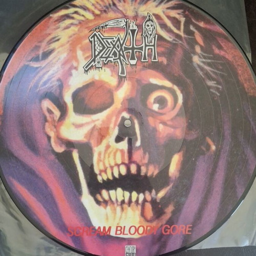 Death Scream Bloody Gore Picture Disc vinyl like new