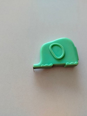 Measuring tape used in centimeters and inches, unknown origin