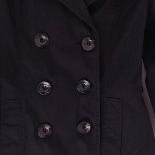Cosmos trench coat like new, black and dark blue, size M