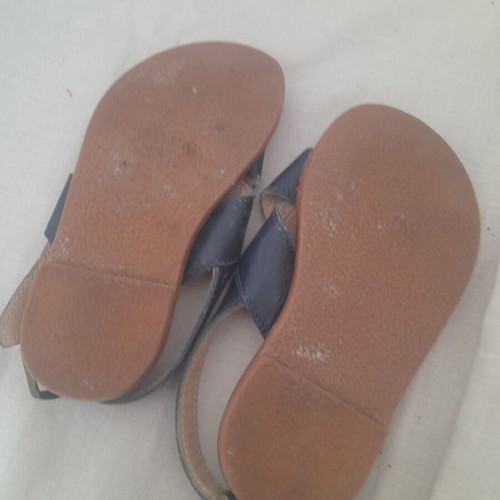 Wag leather children's sandals size 24 used, blue