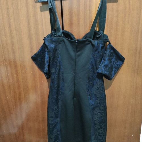 Mini black evening dress new, size XS