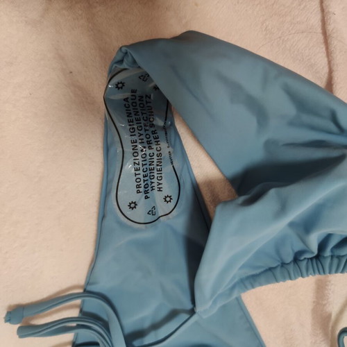 Decoro bikini turquoise size L new by Abysse
