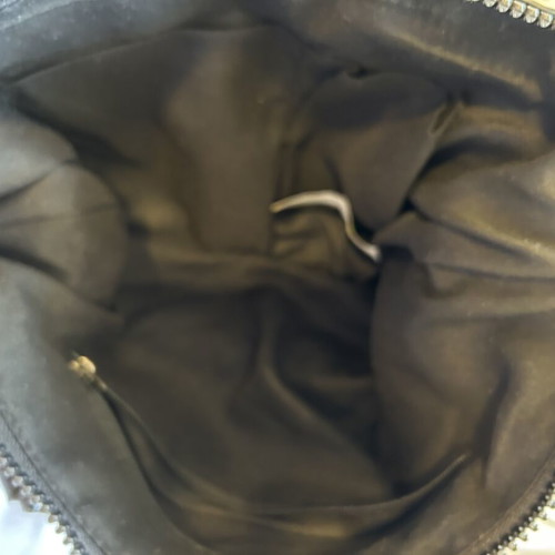 Black crossbody bag like new with zip pocket