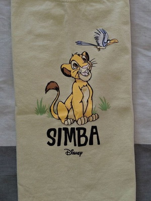 Παιδικό καλοκαιρινό κοντομάνικο μπλουζάκι Lion King Disney Zara μεταχειρισμένο, πράσινο, 116 cm