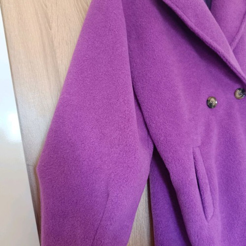 Magenta coat like new, one size, purple, oversize