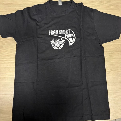 Paok T-shirt used, official replica, size L