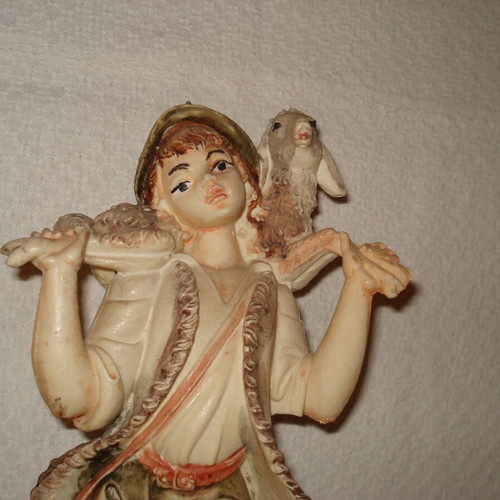 Vintage decorative figurine 32 cm 16 cm 1,400 g