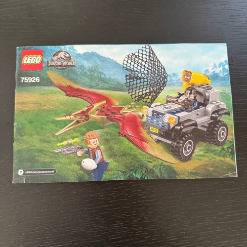Lego instruction booklets used, pack of 10 pieces