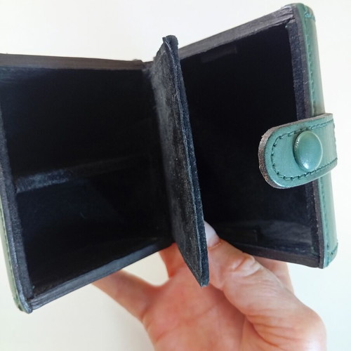 Girgio Pizzitutti Green Leather Watch and Tie Travel Box