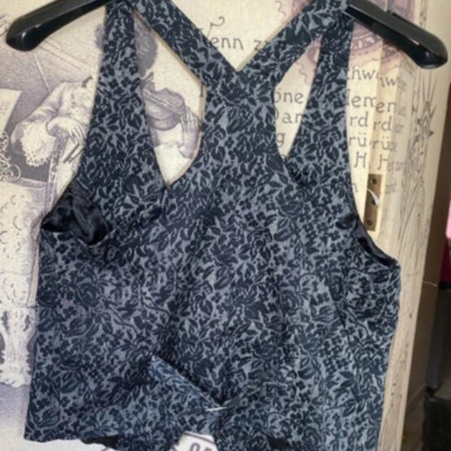Amisu vest like new, black, size S