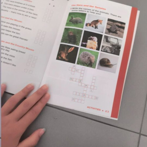 Aesop's Fables English Practice Book