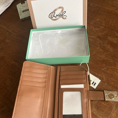 Wallet, brown, new