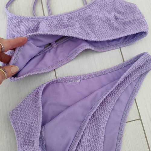Women's swimsuit lilac size S/M like new