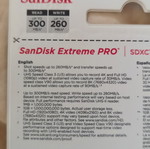 SanDisk Extreme Pro V90 SDXC UHS-II 128GB memory card new