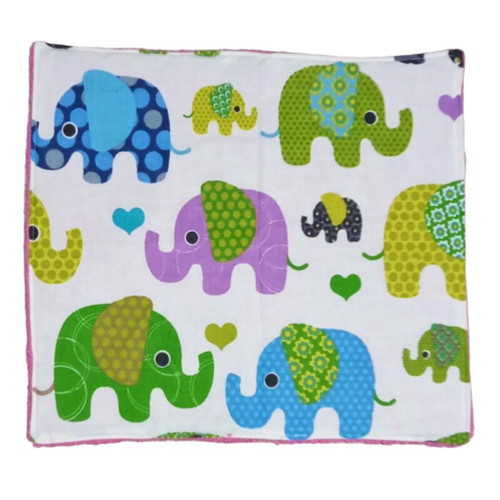 Children's placemat elephants new, cotton 30x27 cm